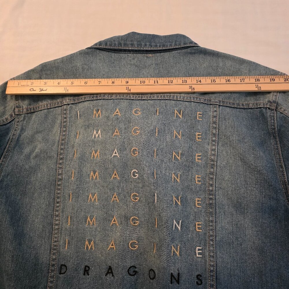 Imagine Dragons Men's Trucker Denim Jacket - Picture 7 of 8